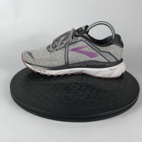 Brooks GTS 20 Gray/Purple Athletic Running Shoes 1202961B030 Women’s Size 7 - Picture 9 of 12